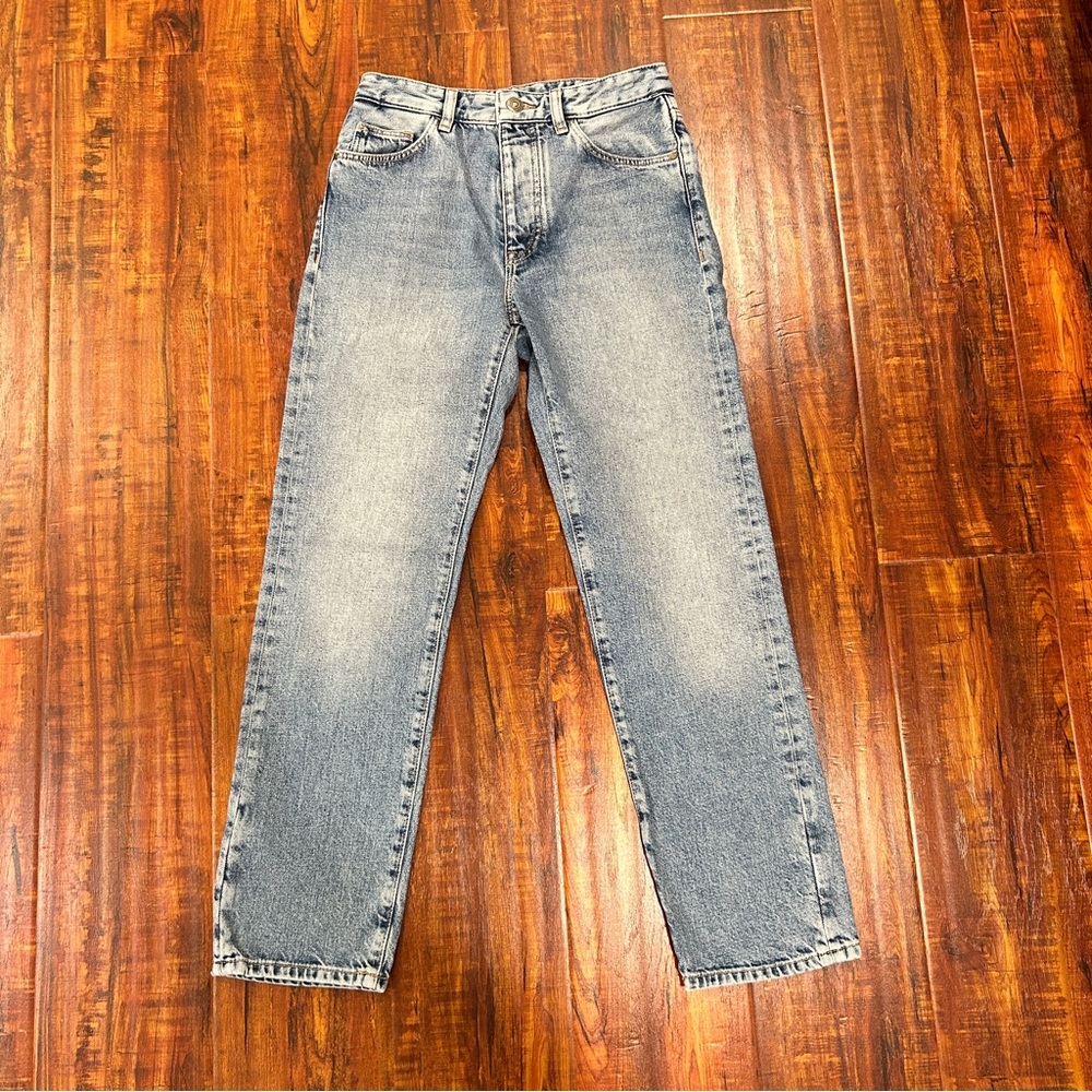 Massimo Dutti Classic High Rise Blue Jeans Size 34